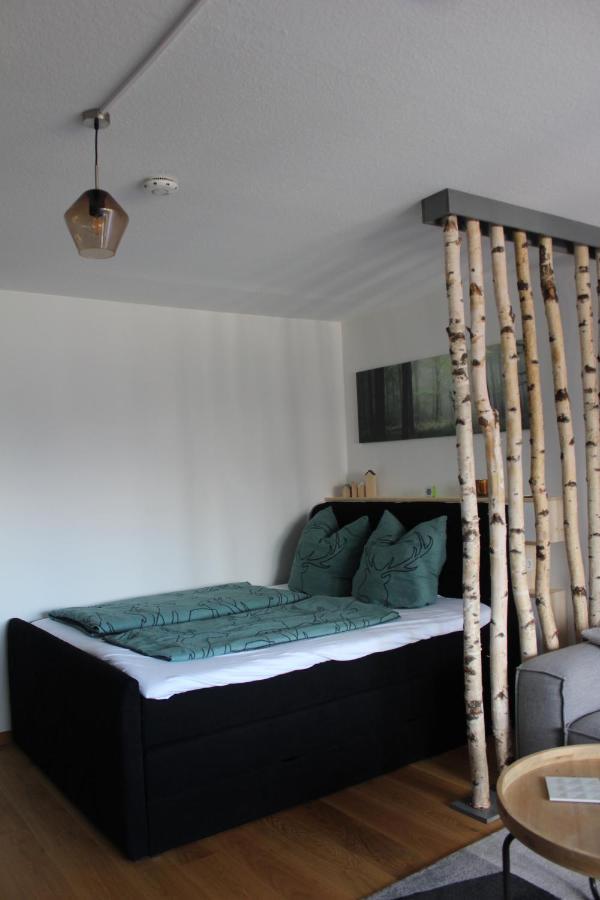 1-Zimmer-Apartment Mit Grossem Balkon Schönwald Bagian luar foto